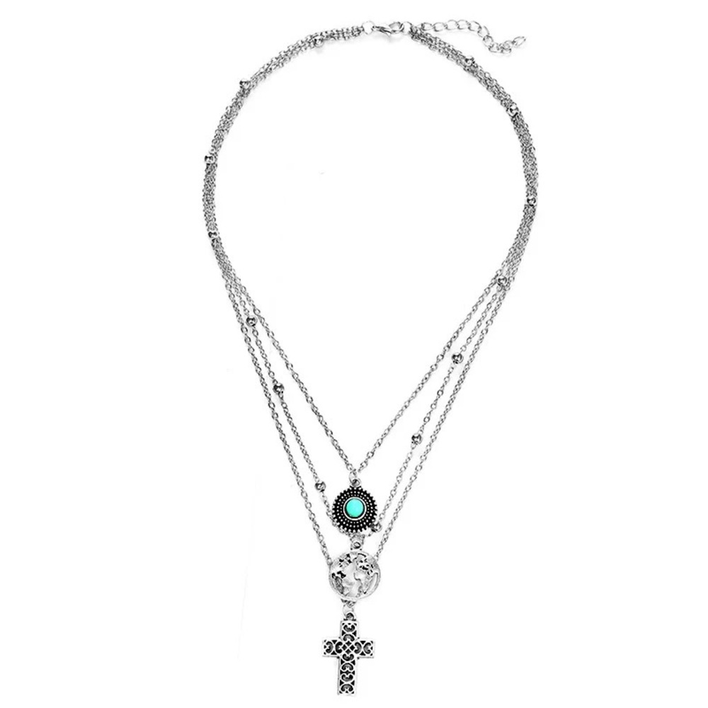 3/$30 🤍 Bohemian Layered Necklace - Picture 5 of 6